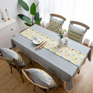 khăn trải bàn vải canvas đẹp