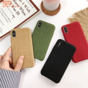 ốp lưng iphone bọc vải canvas