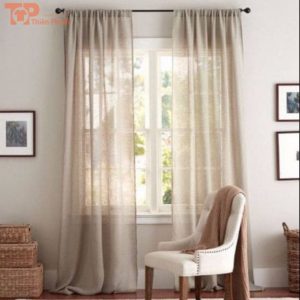 rèm cửa sổ vải canvas