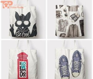 túi vải canvas nhiều mẫu