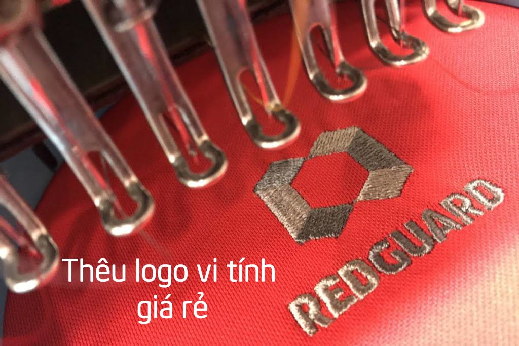 thêu logo