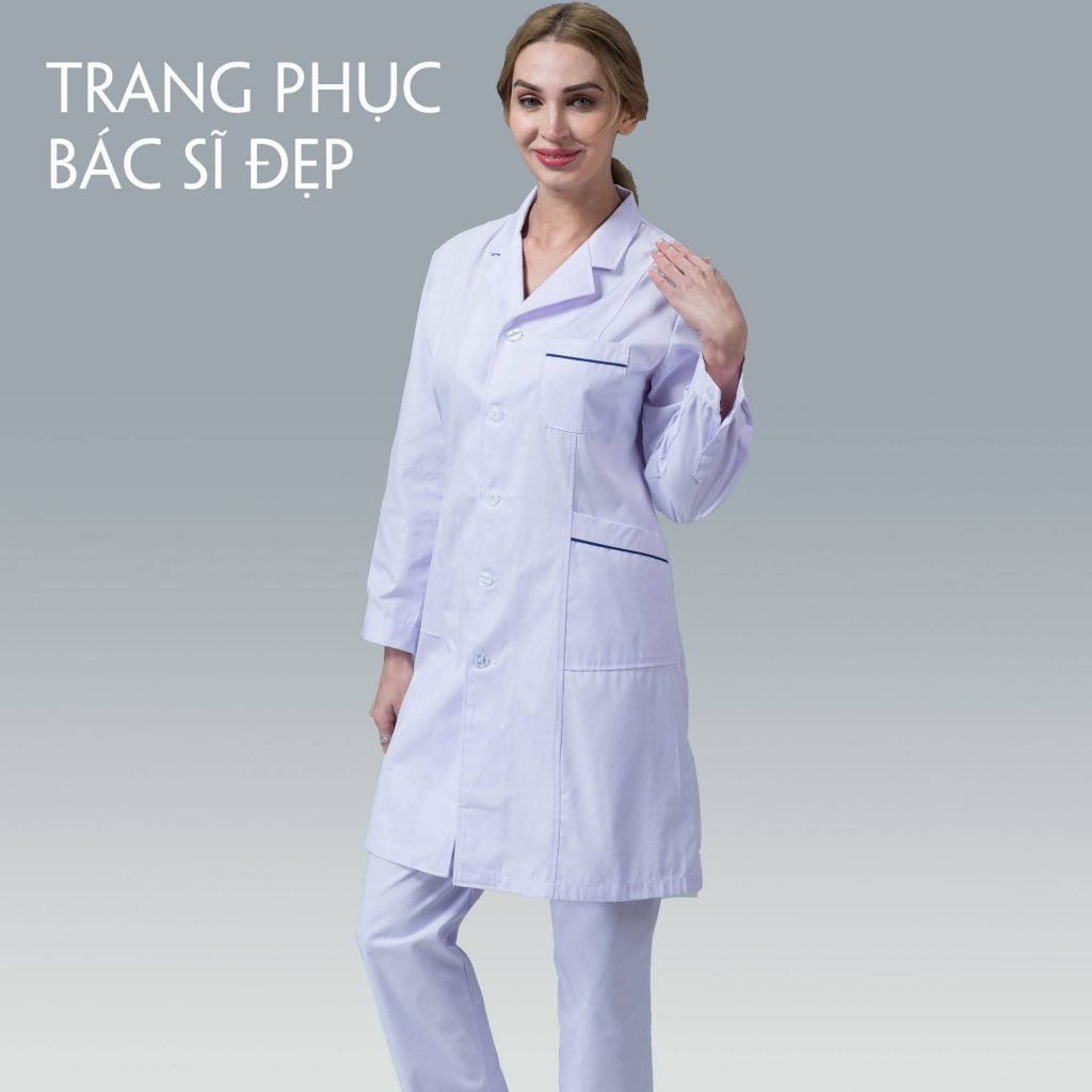 Các mẫu đồng phục bác sĩ đẹp nhất cho nam và nữ 4 ao duoc si nam