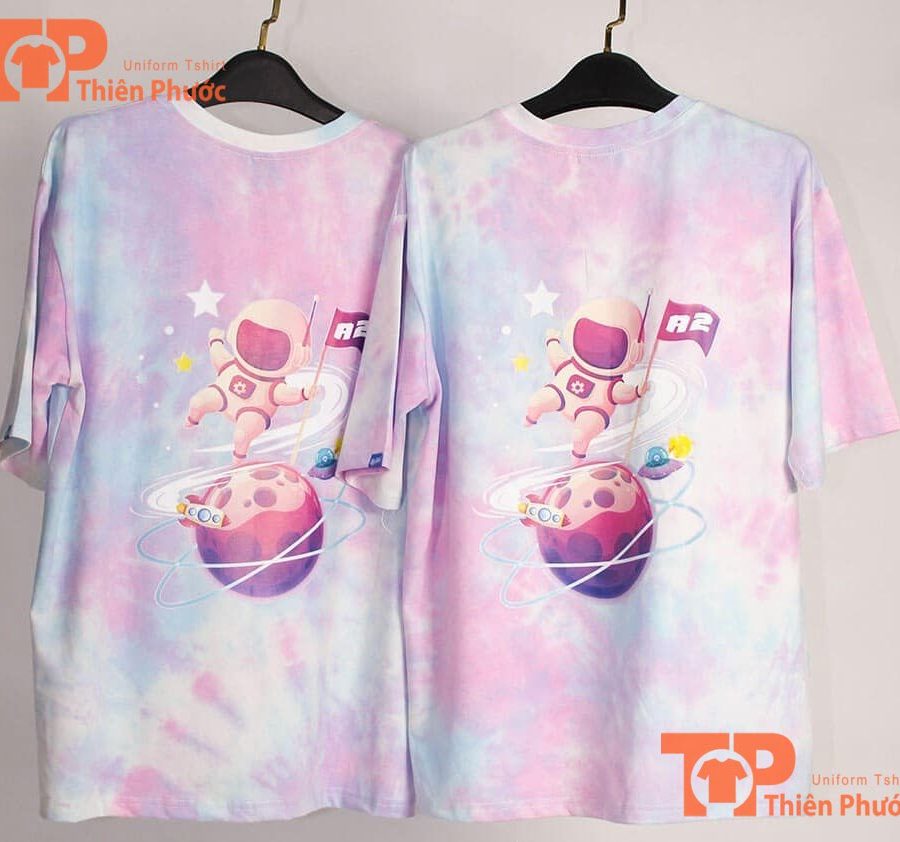 Áo lớp Tie Dye 26 áo lớp tie dye mẫu 11