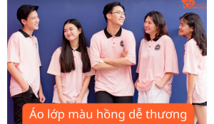 Áo lớp màu hồng