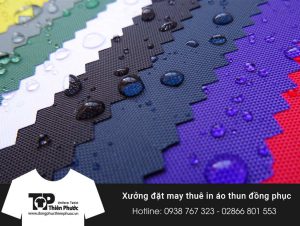 Vải chống thấm nướclà gì? Các loại vải polyester TỐT an toàn
