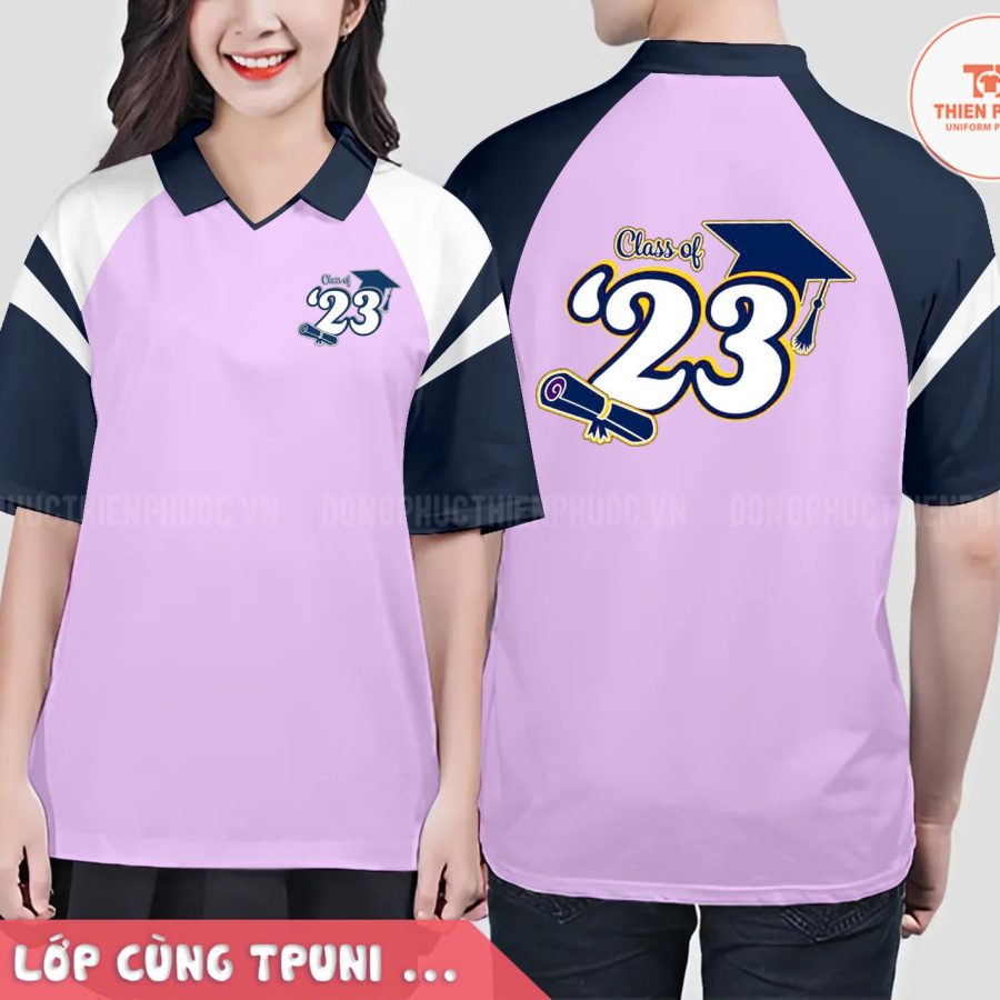 Áo đồng phục lớp cổ bẻ 15 Áo Đồng Phục Lớp