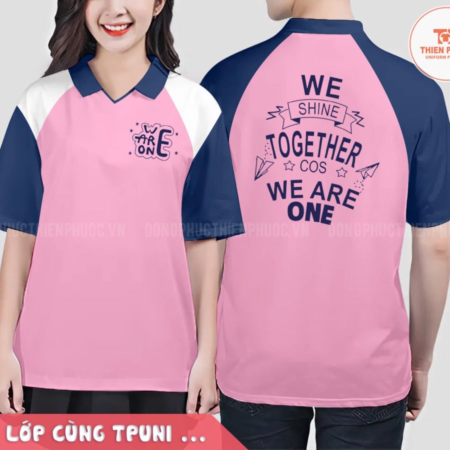 Áo đồng phục lớp cổ bẻ 16 Áo Lớp Đồng Phục