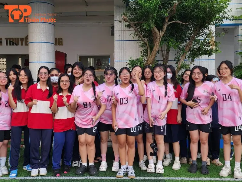 Mẫu Đồng phục trường Bùi Thị Xuân Quận 1 TRẺ TRUNG Thanh lịch 12 Áo nhóm/tập thể đa dạng đồng phục trường Bùi Thị Xuân