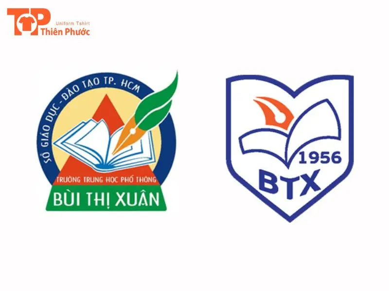 Mẫu Đồng phục trường Bùi Thị Xuân Quận 1 TRẺ TRUNG Thanh lịch 13 Ý nghĩa logo trường THPT Bùi Thị Xuân