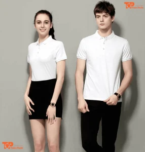 Đồng phục công ty tạo nên tính chuyên nghiệp của đội ngũ nhân viên. 