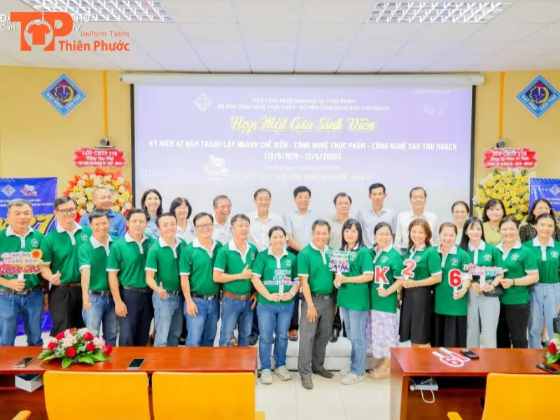 Các mẫu áo đồng phục họp lớp, hội khóa (cựu sinh viên)