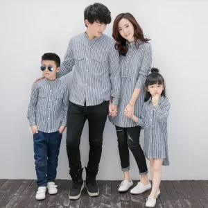Áo sơ mi gia đình giúp lưu giữ những khoảnh khắc đẹp của gia đình