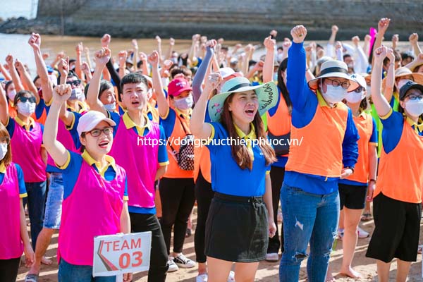 Đồng phục team building áo polo cổ bẻ