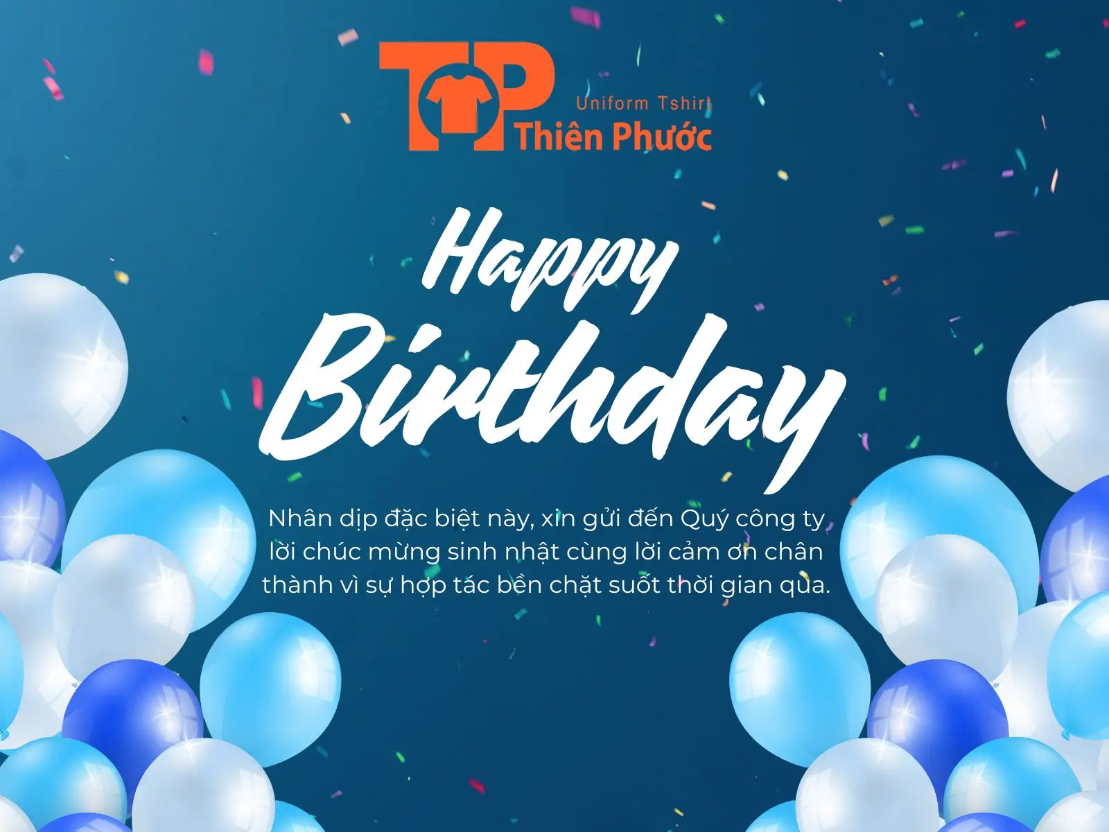 Lời chúc sinh nhật khách hàng doanh nghiệp (B2B)