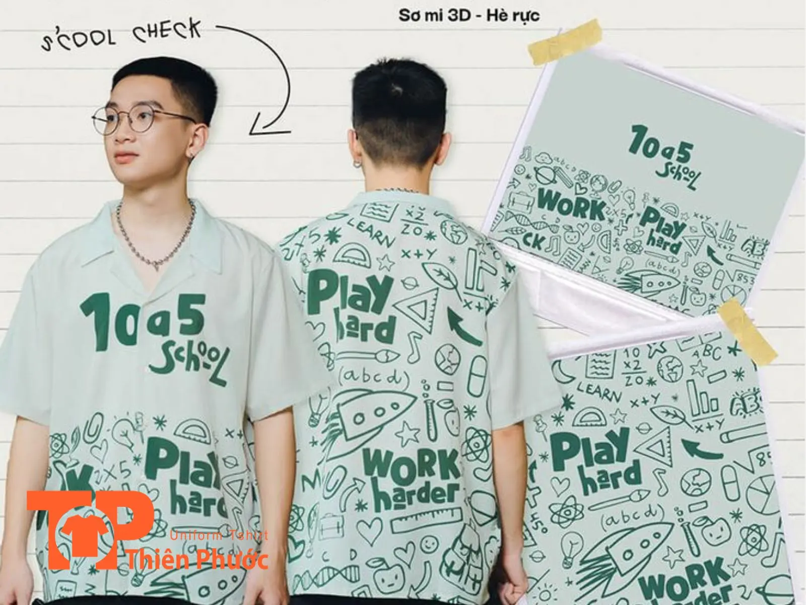 Mẫu logo dễ thương đơn giản
