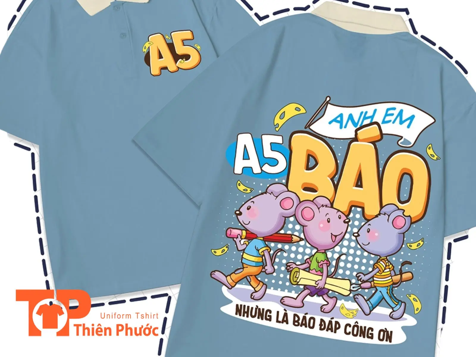 Mẫu logo dễ thương thường sử dụng màu sắc tươi sáng