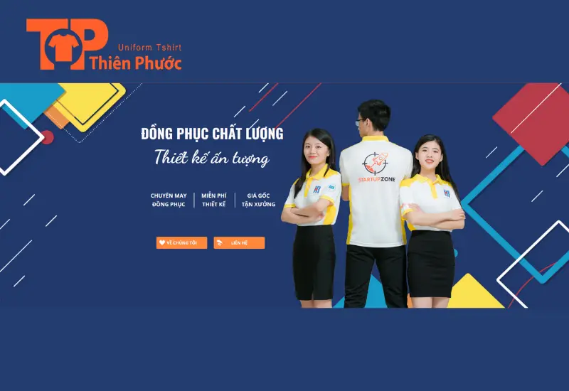 Đồng Phục Thiên Phước là công ty may uy tín với quy trình sản xuất trực tiếp.