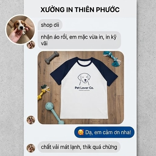 Xưởng In Áo Thun Theo Yêu Cầu Số Lượng Ít Tại TPHCM 21 Phản hồi áo lớp in tên số và năm sinh tại Thiên Phước