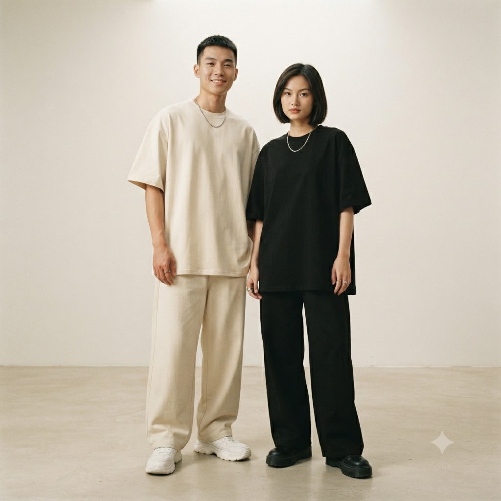 Áo oversize form rộng