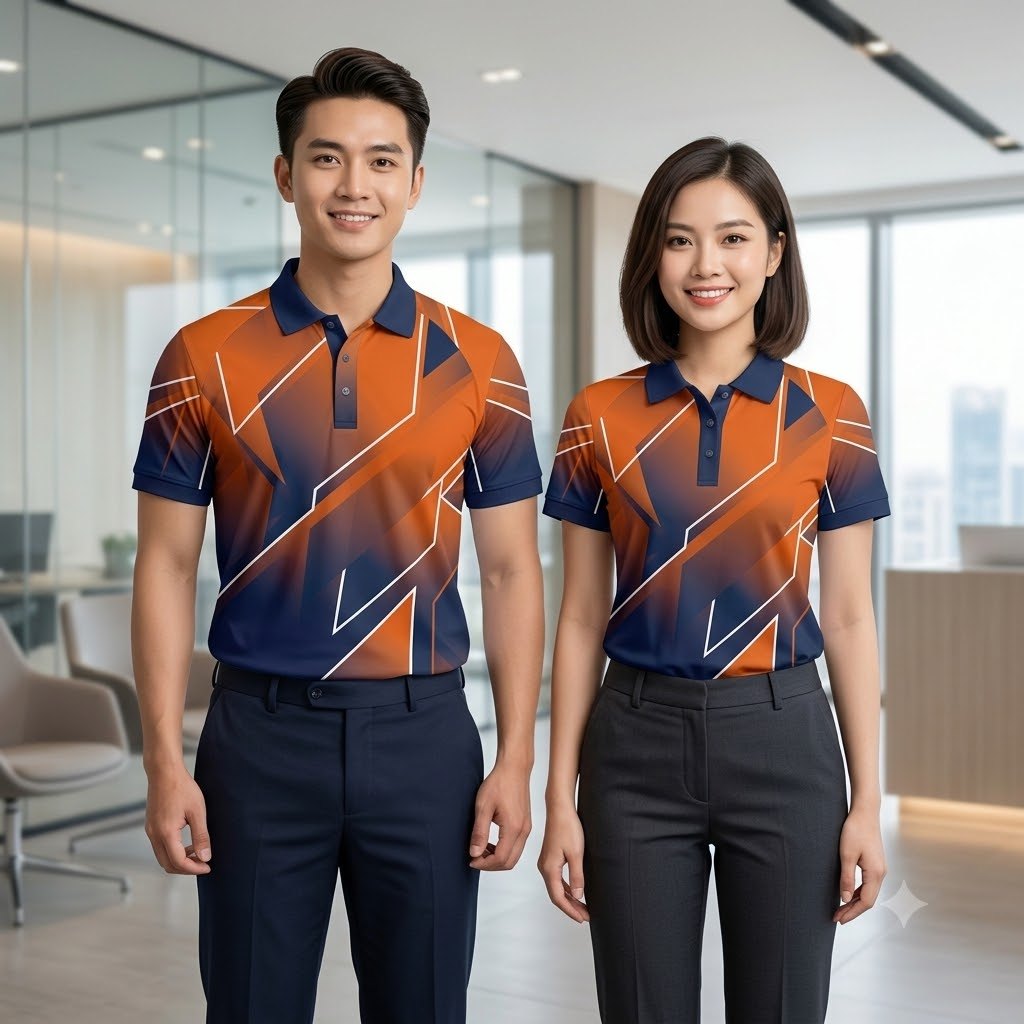 Polo in 3D chuyển nhiệt