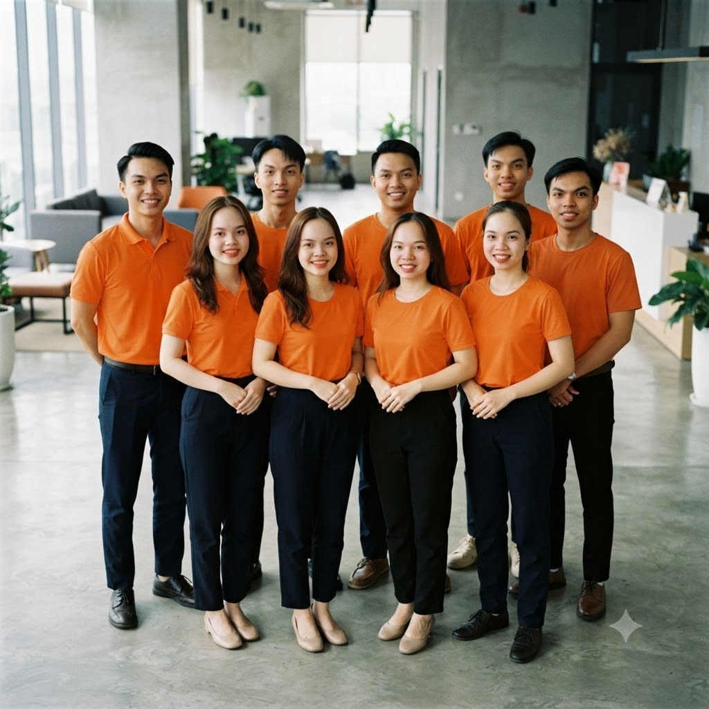 Áo polo đội ngũ sự kiện