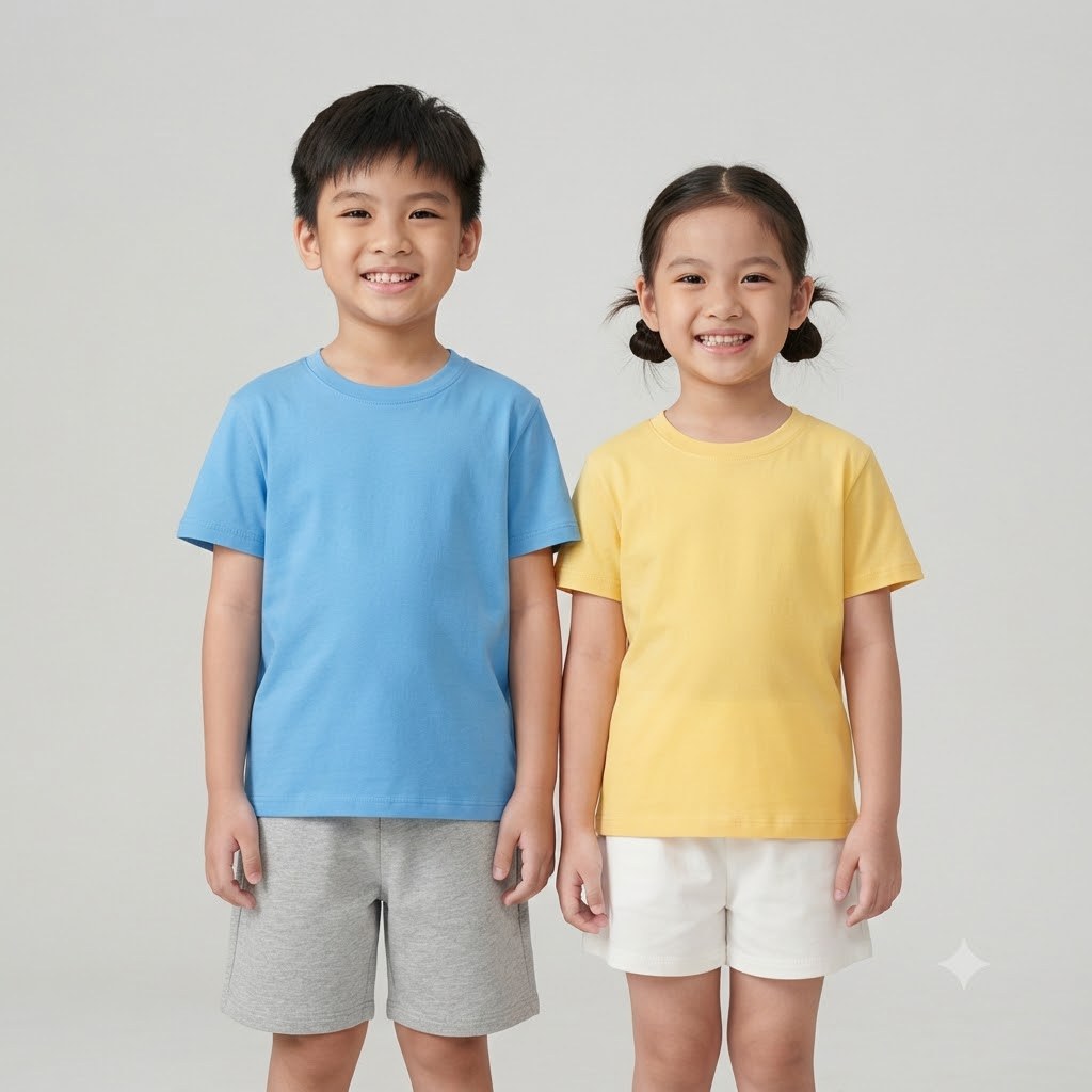Áo thun size trẻ em