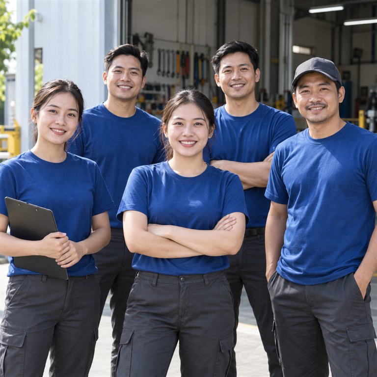 Xưởng, kỹ thuật, tình nguyện